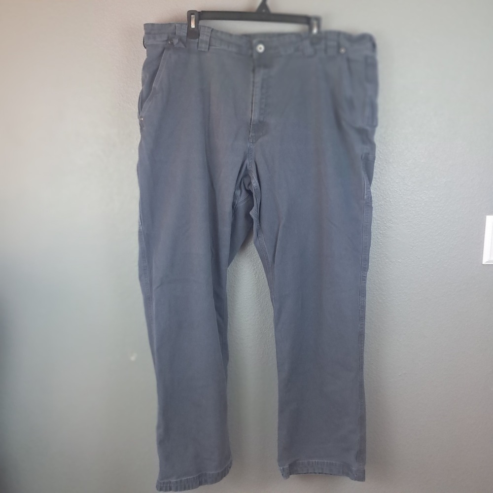 Flex Fire Hose Mens Gray Work Pants 48x30 Relaxed Straight Gorpcore Workwear